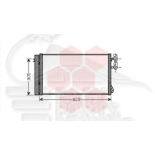 CONDENSEUR DIESEL 603 X 345 X 16 pour BMW S3 E90