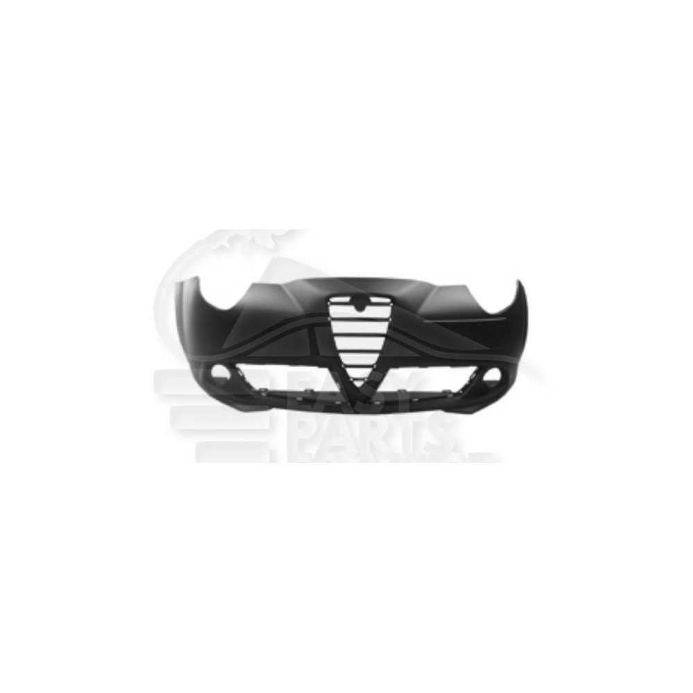 PARE-CHOC AVANT A PEINDRE AVEC OU SANS EMPLACEMENT ANTI-BROUILLARD - SANS LAVE PHARE pour ALFA ROMEO MITO
