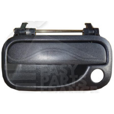 POIGNEE DE PTE EXT AVG NOIRE A/TROU BARILLET 