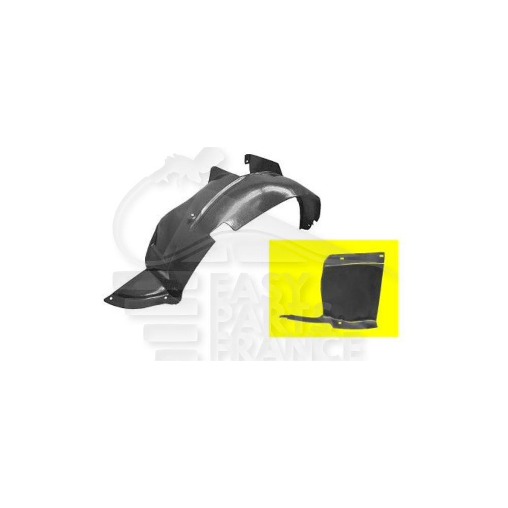 CACHE SOUS MOTEUR AVANT-GAUCHE pour CITROEN BERLINGO