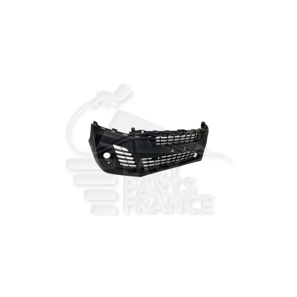 PARE-CHOC AVANT NOIR AVEC EMPLACEMENT ANTI-BROUILLARD - AVEC 6 EMPLACEMENT CAPTEURS & DETECTEUR OBSTACLES - AVEC CACHE CROCHET …