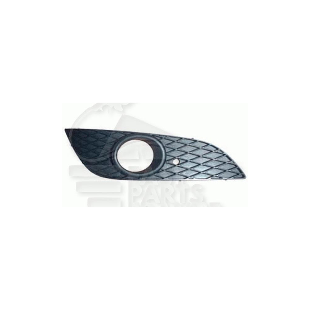 GRILLE DE PARE-CHOC AVANT-DROIT NOIRE AVEC EMPLACEMENT ANTI-BROUILLARD pour OPEL ASTRA