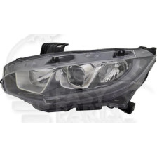PHARE OPTIQUE GAUCHE H11+HB3 ÉLECTRIQUE AVEC MOTEUR LED pour HONDA CIVIC