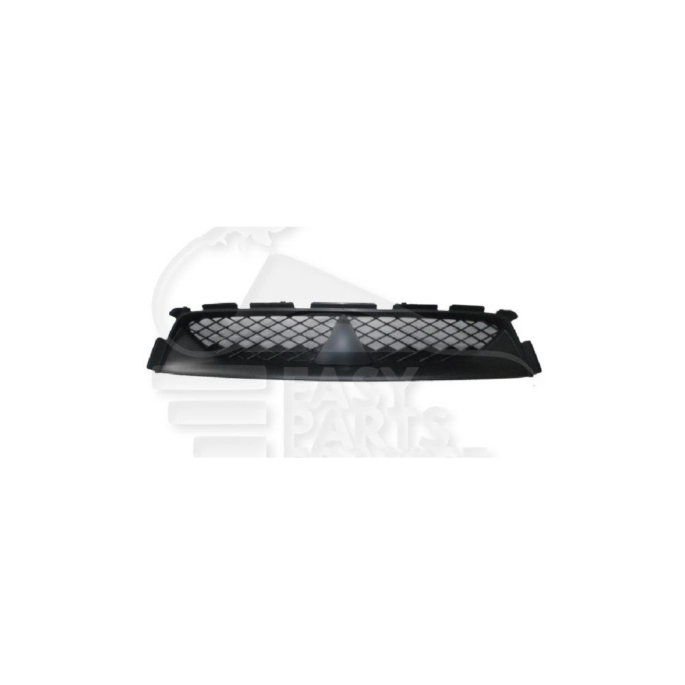 GRILLE DE PARE-CHOC AVANT CENTRALE SUPÉRIEUR NOIRE pour MITSUBISHI ASX