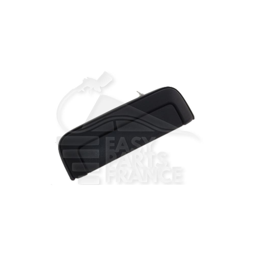 POIGNÉE PORTE EXTÉRIEUR ARRIÈRE-GAUCHE NOIRE pour MITSUBISHI L200