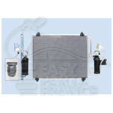 CONDENSEUR 2.1/2.5 TD 537 X 437 X 16 pour RENAULT SAFRANE