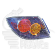 FEU ARRIÈRE-GAUCHE EXTÉRIEUR FOND NOIR pour MAZDA MAZDA 3