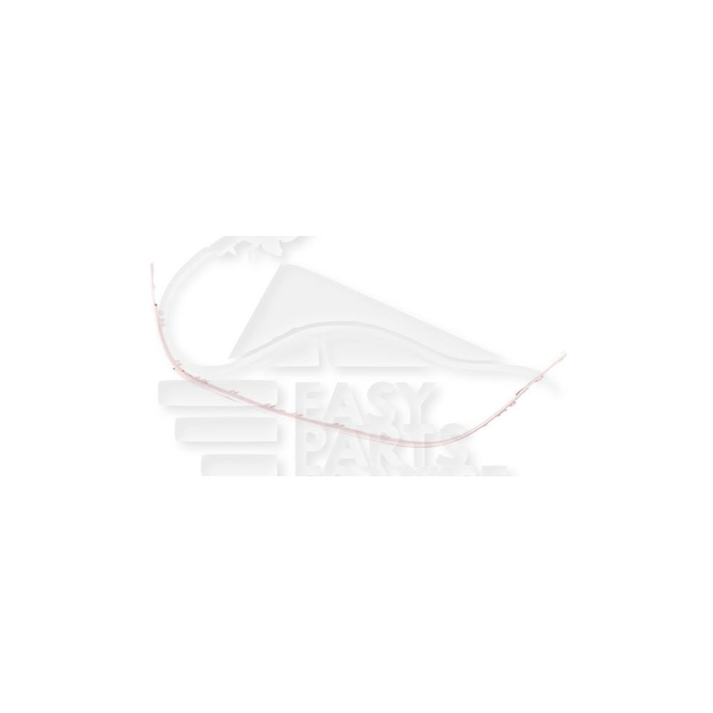 MOULURE CHROMEE DE PARE-CHOC AVANT pour OPEL ASTRA