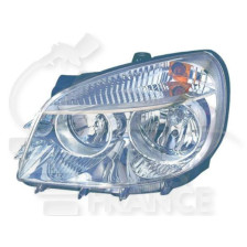 PHARE OPTIQUE GAUCHE H7+H1 ÉLECTRIQUE SANS MOTEUR pour FIAT DOBLO
