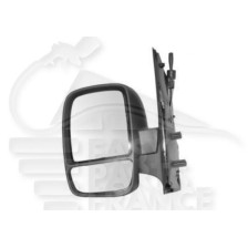 RÉTROVISEUR GAUCHE A CABLE DOUBLE GLACE NOIR pour PEUGEOT EXPERT