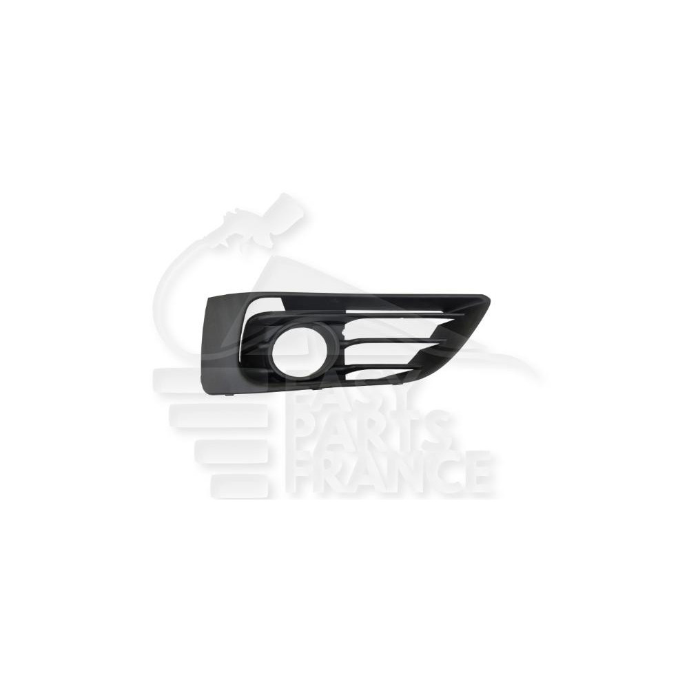 GRILLE DE PARE-CHOC AVANT-DROIT NOIRE AVEC EMPLACEMENT ANTI-BROUILLARD SANS PACKONTROL MODÈLE 214D,218D pour BMW S2