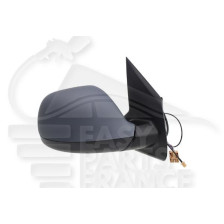 RÉTROVISEUR DROIT ÉLECTRIQUE CHAUFFANT A PEINDRE 5 PINS AVEC ANTENNE FM2 pour VOLKSWAGEN TRANSPORTER