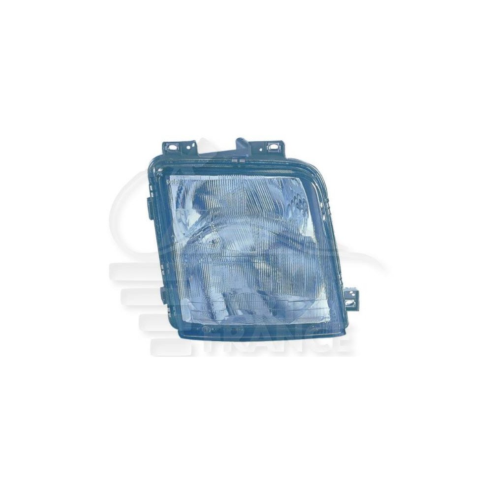 PHARE OPTIQUE DROIT H4+H1 + ANTI-BROUILLARD PNEUMATIQUE pour VOLKSWAGEN LT II