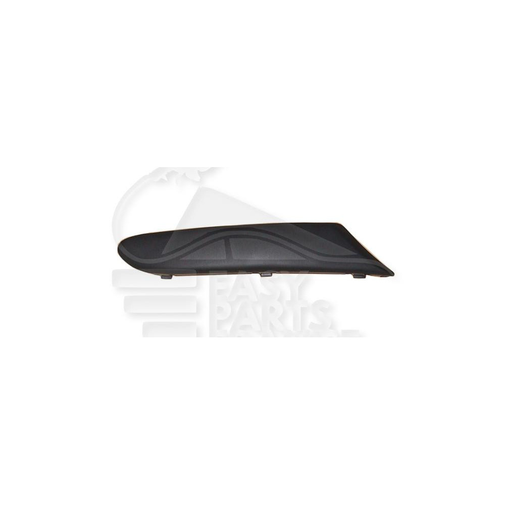 MOULURE NOIRE DE PARE-CHOC AVANT-DROIT pour ROVER 25