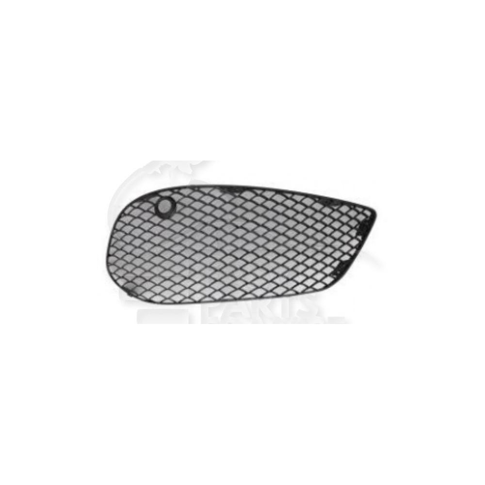 GRILLE DE PARE-CHOC AVANT-DROIT EXTÉRIEUR NOIRE pour MERCEDES CLASSE C - W205