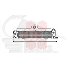 ECHANGEUR 116/118/120 DROIT 508 X 100 X 85 pour BMW S1 E 87