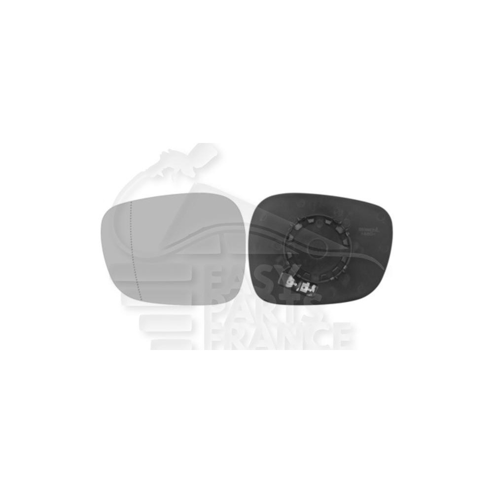 GLACE DE RÉTROVISEUR DROIT ASPHERIQUE CHAUFFANT pour BMW X1