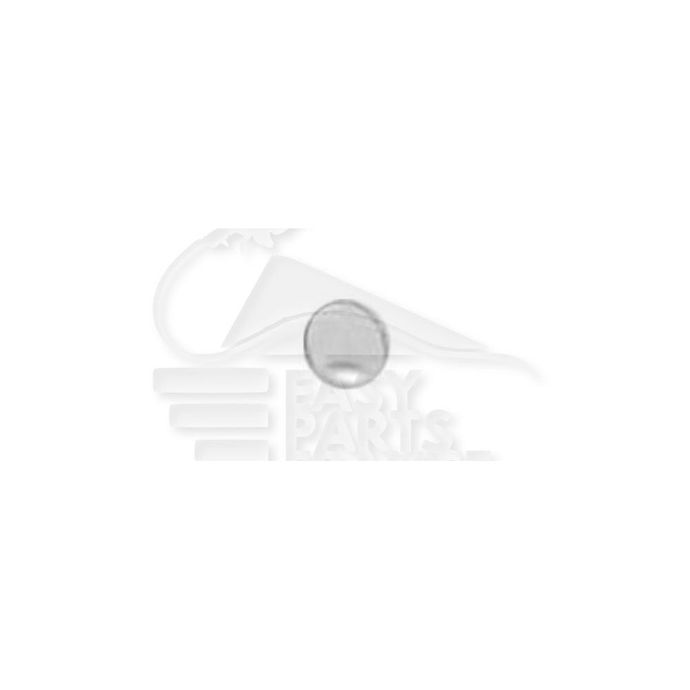 CACHE CROCHET DE PARE-CHOC AVANT A PEINDRE pour OPEL VECTRA