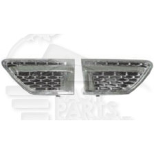 GRILLE AILE AVANT-DROIT CHROMEE MODÈLE AUTOBIOGRAPHY pour LAND ROVER RANGE ROVER