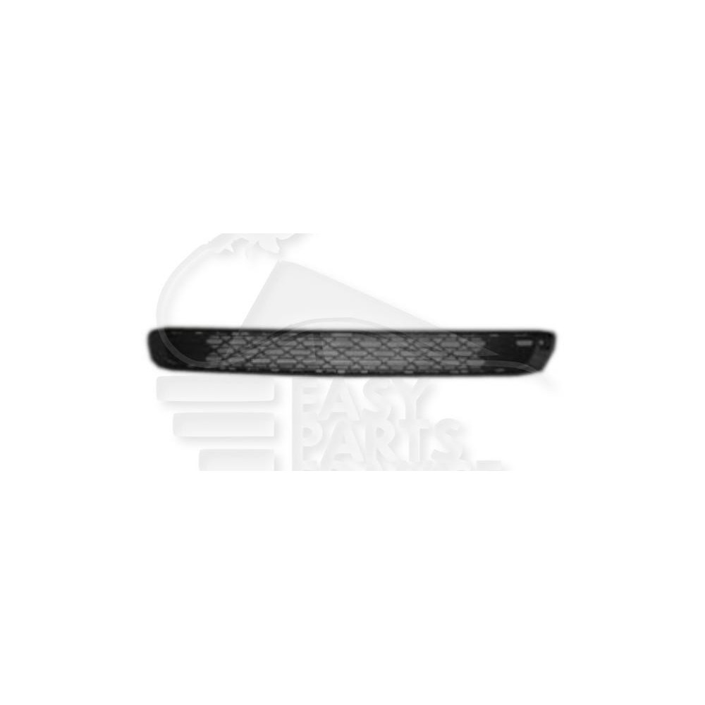 GRILLE DE PARE-CHOC AVANT CENTRALE NOIRE pour MINI /