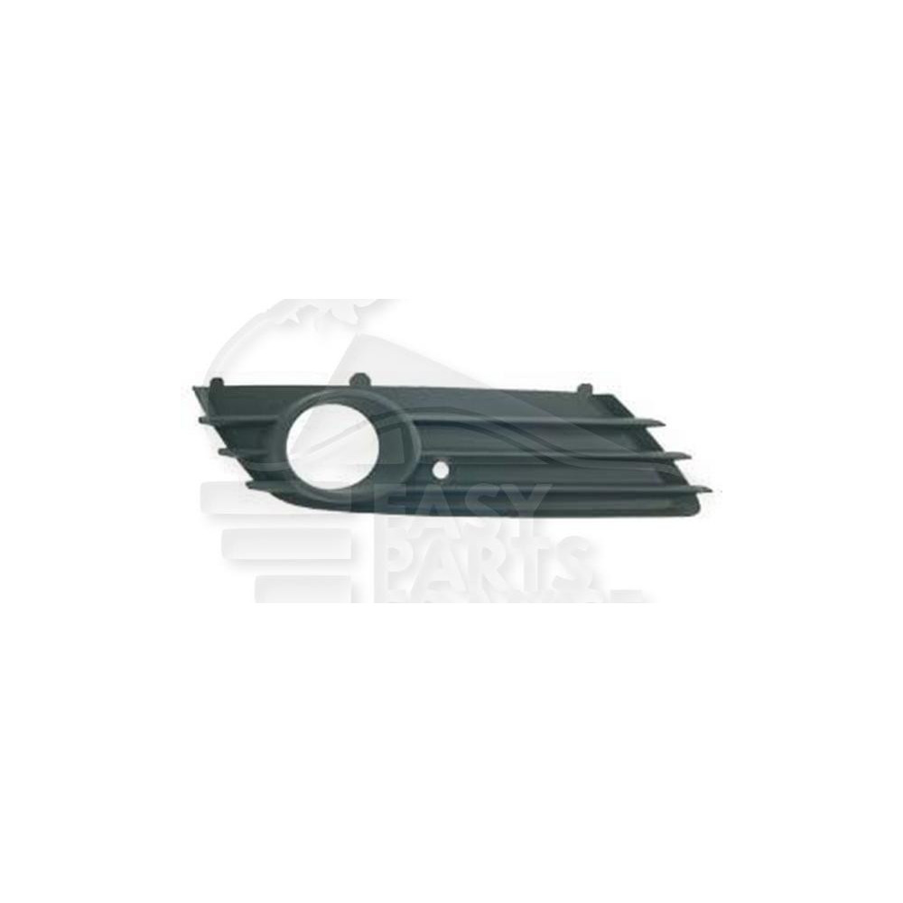 GRILLE DE PARE-CHOC AVANT-DROIT AVEC EMPLACEMENT ANTI-BROUILLARD NOIRE pour OPEL ASTRA