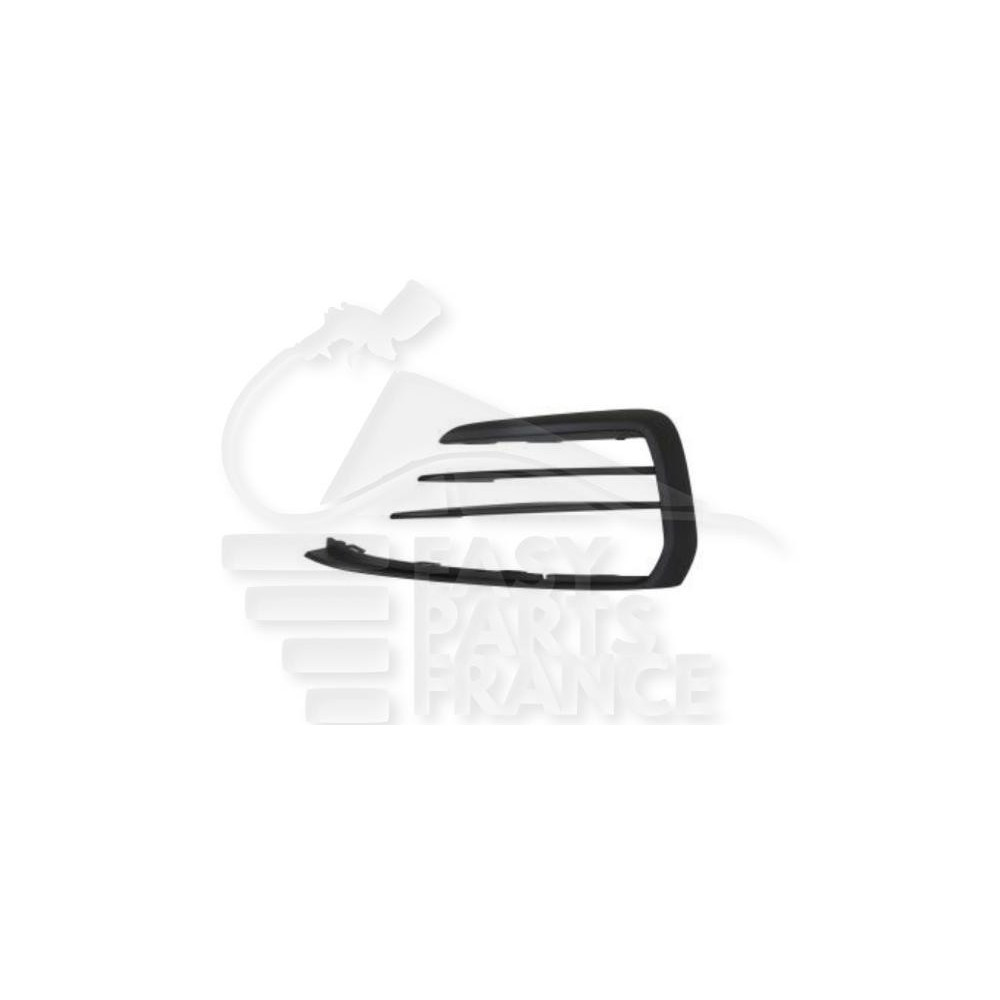 GRILLE DE PARE-CHOC AVANT-GAUCHE NOIRE pour VOLKSWAGEN GOLF