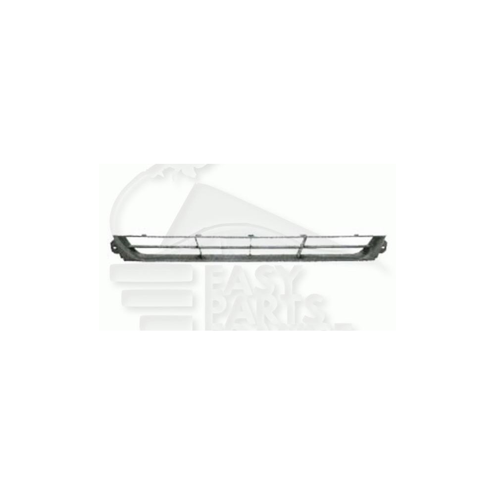 GRILLE CENTRALE DE PARE-CHOC AVANT NOIRE pour SEAT CORDOBA