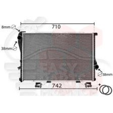 RADIA ESS TT TYPES +/- CLIM BM  650 X 440 X 34 
