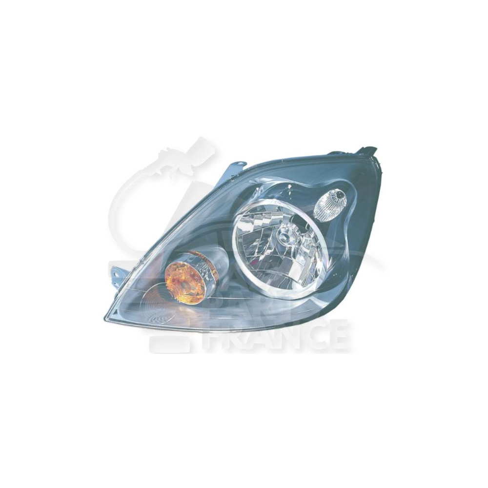 PHARE OPTIQUE GAUCHE H4 ÉLECTRIQUE AVEC MOTEUR pour FORD FIESTA