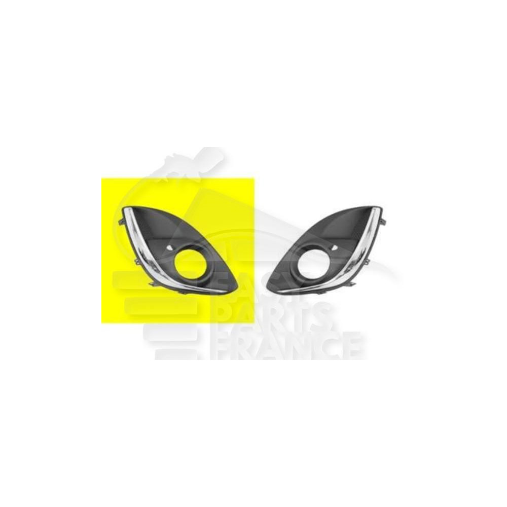 GRILLE DE PARE-CHOC AVANT-DROIT AVEC ANTI-BROUILLARD pour OPEL CORSA