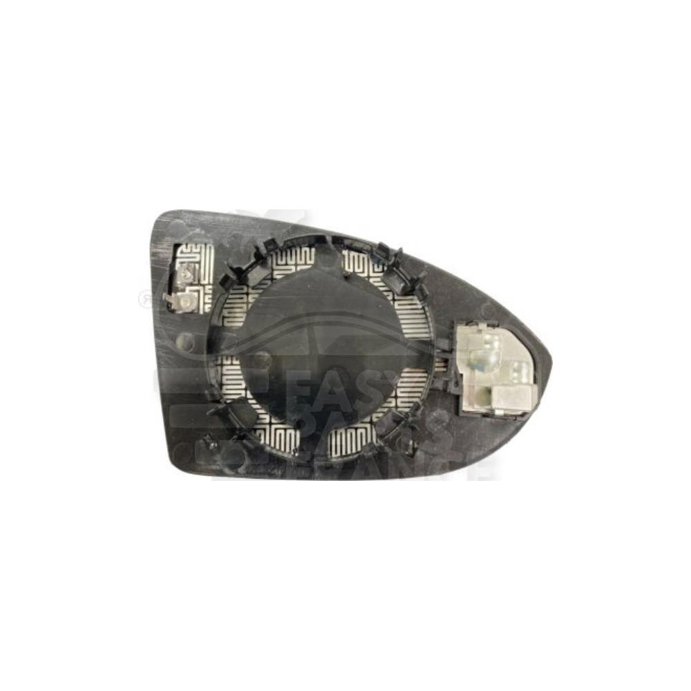 GLACE DE RÉTROVISEUR GAUCHE CHAUFFANT & DÉTECT. ANGLE MORT pour VOLKSWAGEN GOLF