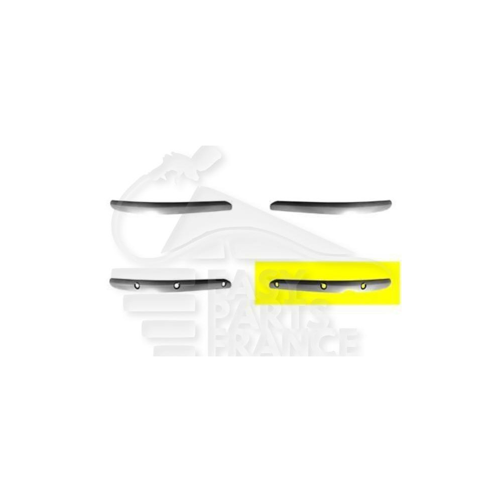 MOULURE DE PARE-CHOC AVANT-GAUCHE AVEC PACKONTROL pour MERCEDES CLASSE C - W203