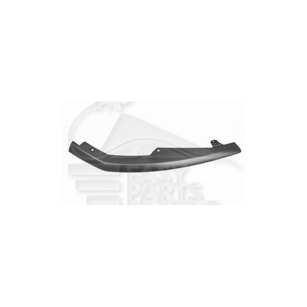 SPOILER DE PARE-CHOC AVANT-GAUCHE NOIR pour FORD FOCUS