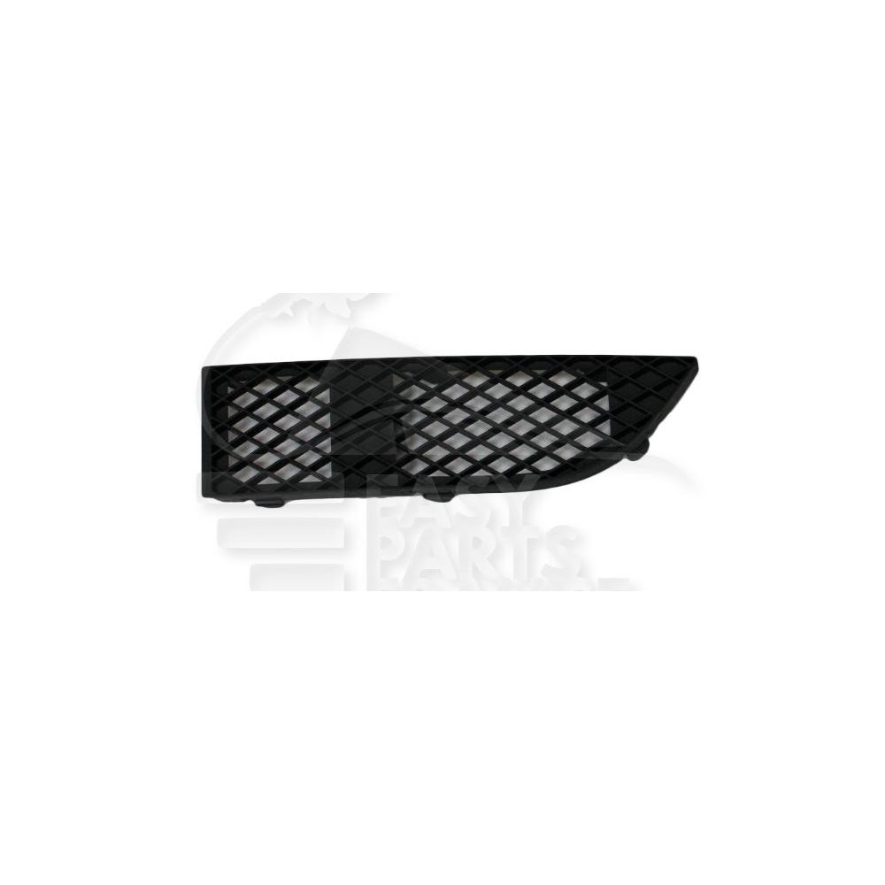 GRILLE DE PARE-CHOC AVANT-GAUCHE NOIRE pour BMW S7