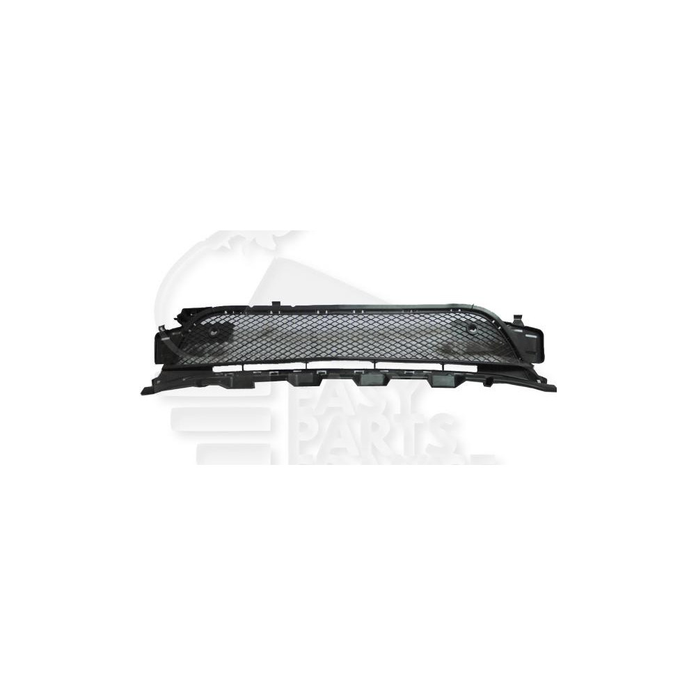 GRILLE DE PARE-CHOC AVANT CENTRALE NOIRE - MODÈLE AMG pour MERCEDES CLASSE CLA