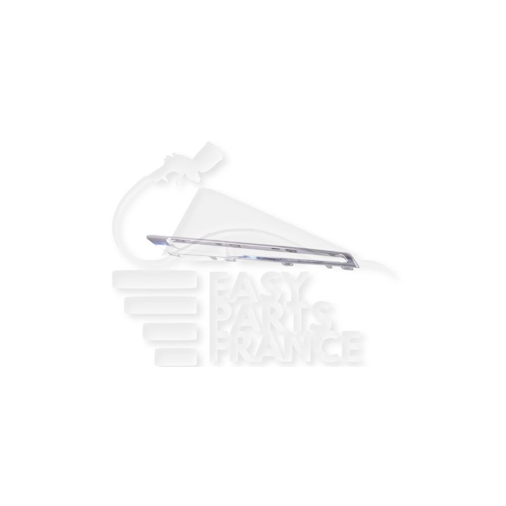 MOULURE DE GRILLE DE CALANDRE DROIT CHROMEE pour MERCEDES CLASSE GLE