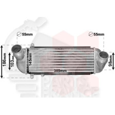 ECHANGEUR 2.0 CRDI 385 X 145 X 90 pour HYUNDAI SANTA FE