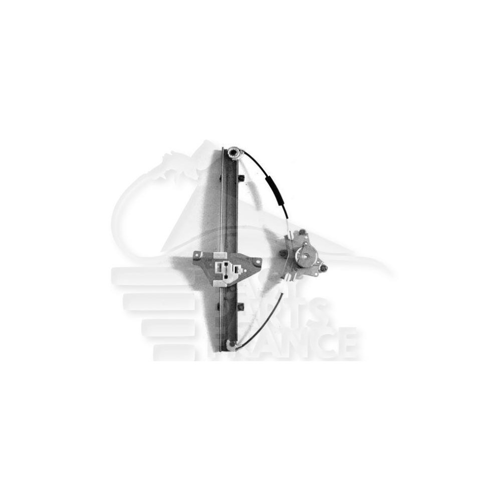 MECANISME DE LEVE VITRE ÉLECTRIQUE ARRIÈRE-DROIT pour CHEVROLET OPTRA