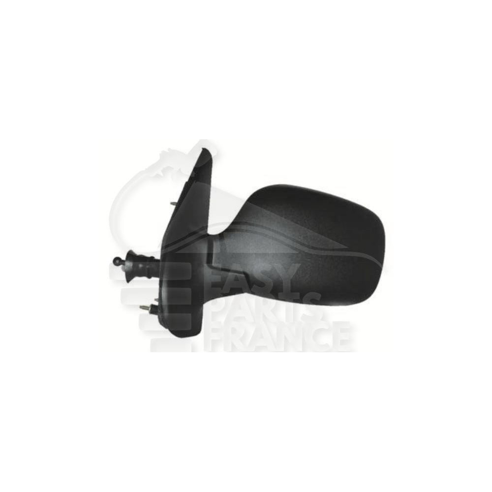 RÉTROVISEUR GAUCHE A CABLE NOIR pour RENAULT KANGOO