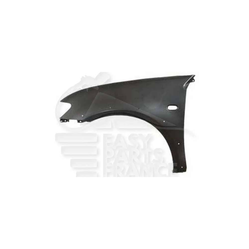 AILE AVANT-GAUCHE AVEC EMPLACEMENT FEU AVEC ELARGISSEUR pour MITSUBISHI L200