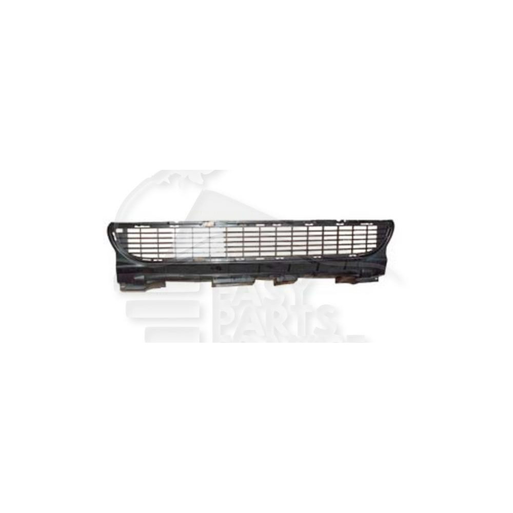 GRILLE DE PARE-CHOC AVANT CENTRALE NOIRE pour MERCEDES CLASSE A - W169