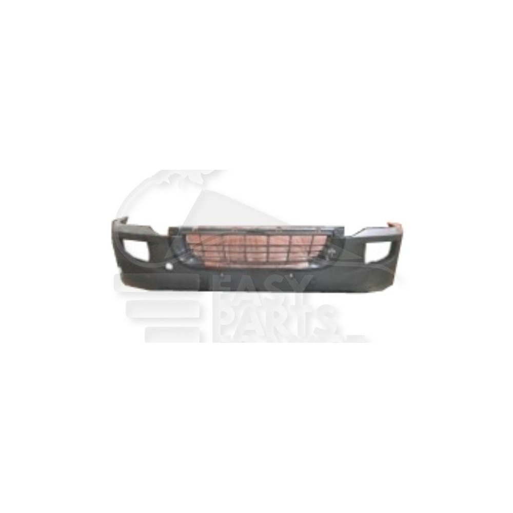 PARE-CHOC AVANT GRIS AVEC EMPLACEMENT ANTI-BROUILLARD AVEC PACKONTROL - 05/13 → pour VOLKSWAGEN CRAFTER