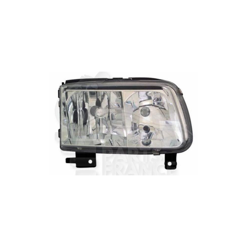 PHARE OPTIQUE DROIT H7+H1 ÉLECTRIQUE pour VOLKSWAGEN POLO