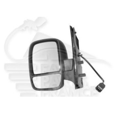 RÉTROVISEUR GAUCHE ÉLECTRIQUE CHAUFFANT DOUBLE GLACE NOIR pour CITROEN JUMPY