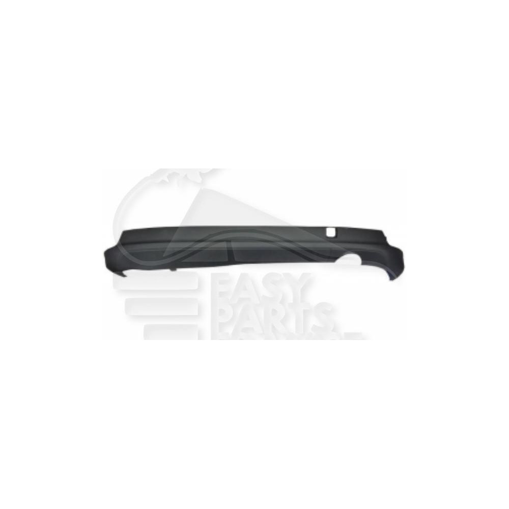 SPOILER DE PARE-CHOC ARRIÈRE NOIR MODÈLE 5 PORTES pour FORD FOCUS