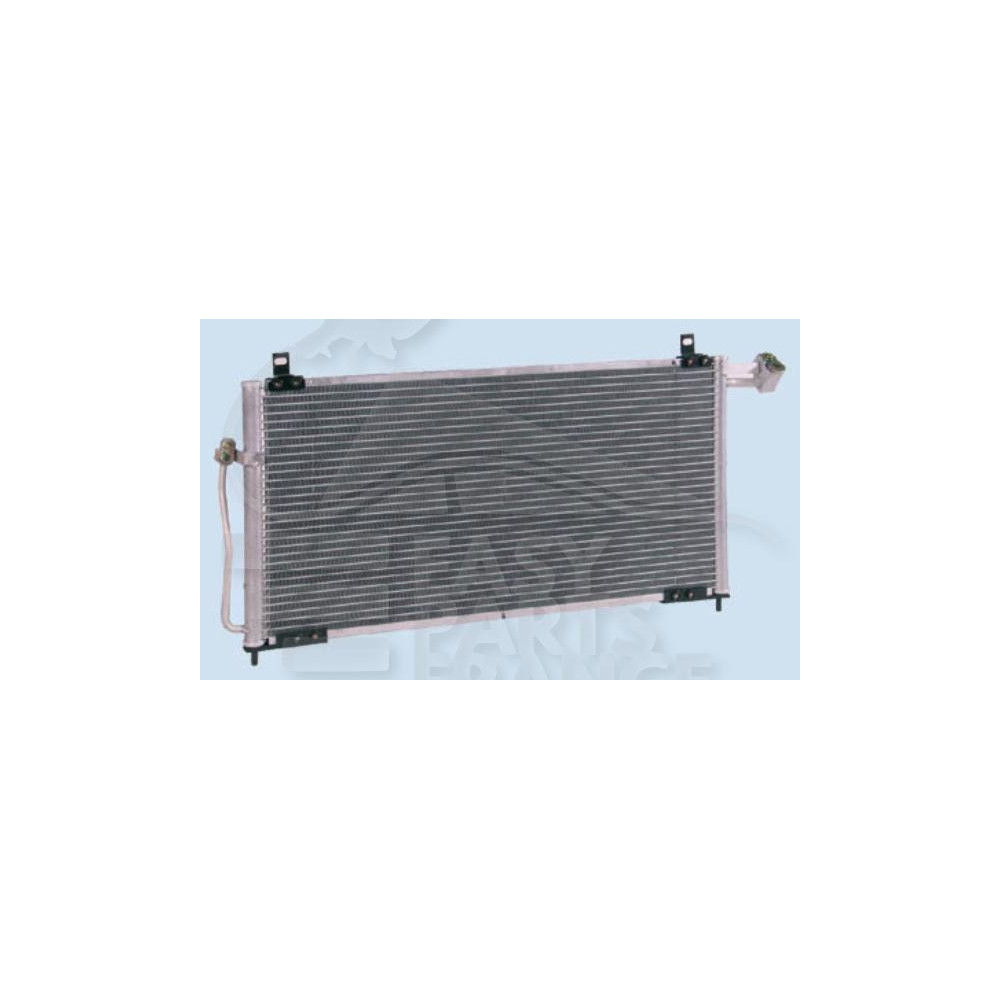 CONDENSEUR 1.4 - 1.5 ESSENCE - 2.0 DROIT 603 X 308 X 16 pour MAZDA 323