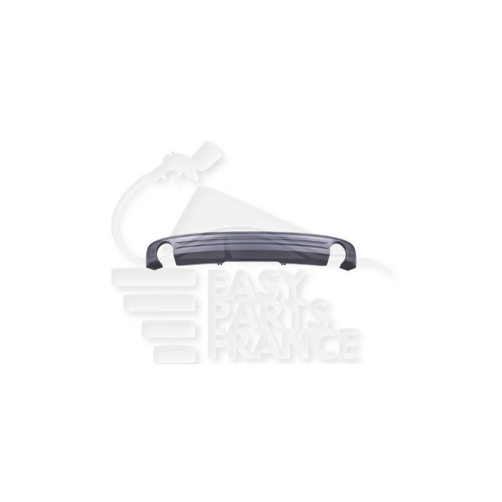 SPOILER DE PARE-CHOC ARRIÈRE A PEINDRE 2 SORTIES ÉCHAPPEMENT pour AUDI A4