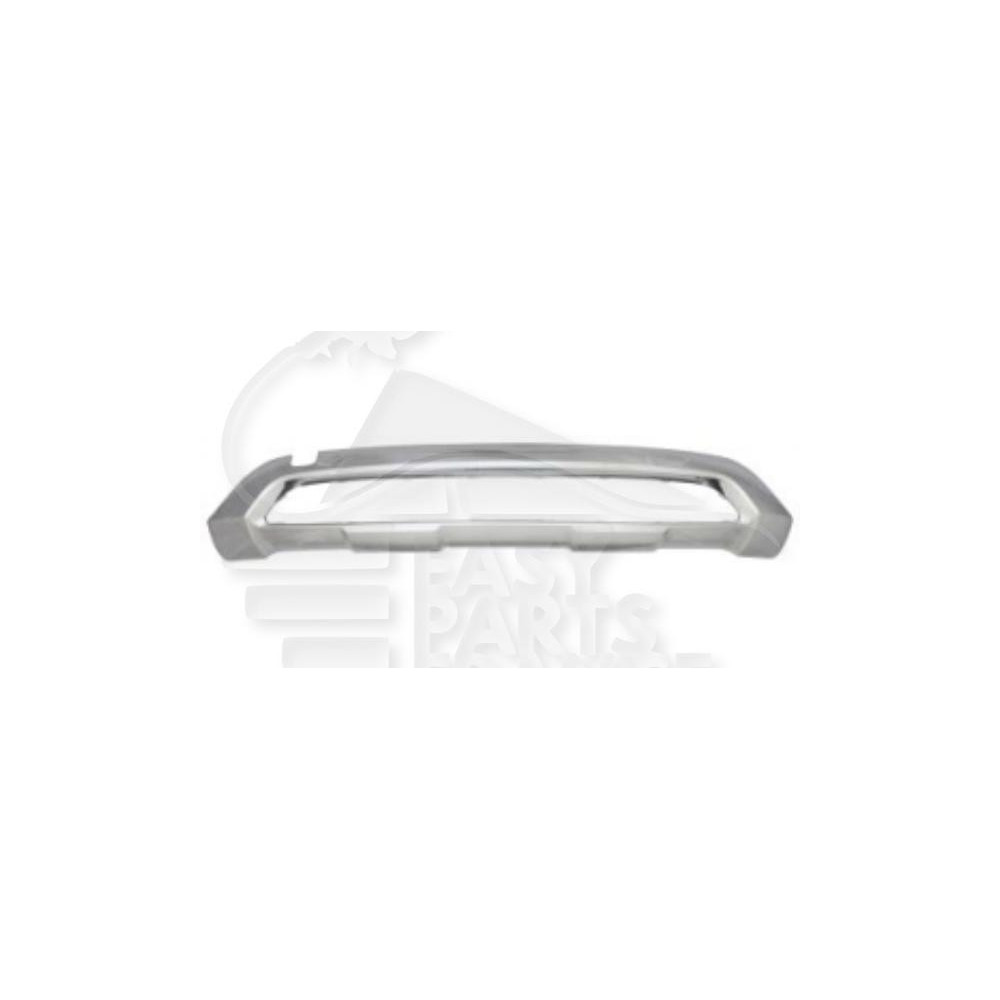 BANDEAU CENTRAL INFÉRIEUR ARGENT pour MERCEDES CLASSE GLE