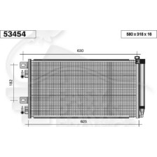 CONDENSEUR TOUS TYPES ESSENCE 590 X 315 X 16 pour MINI /