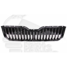 GRILLE DE CALANDRE NOIRE A/MOULURE CHROMEE - S/EMPL REGULATEUR DE VITESSE 